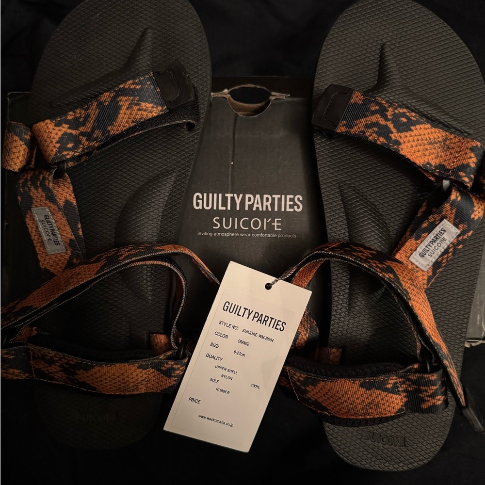 Wacko Maria Guilty Party Sandals
Only worn twice
